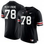 Men's Ohio State Buckeyes #78 Nicholas Petit-Frere Black Nike NCAA College Football Jersey Top Quality CEK3844NI